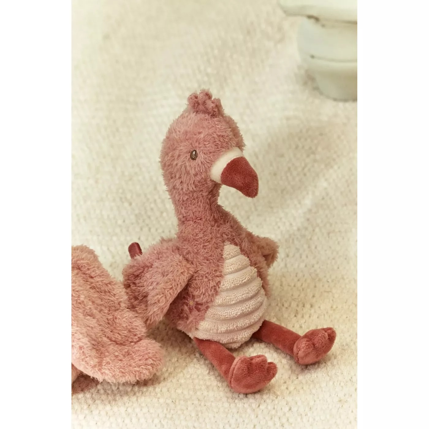 Jucarie din plus - Flamingo - 25 cm - Safari Friends - Little Dutch 3