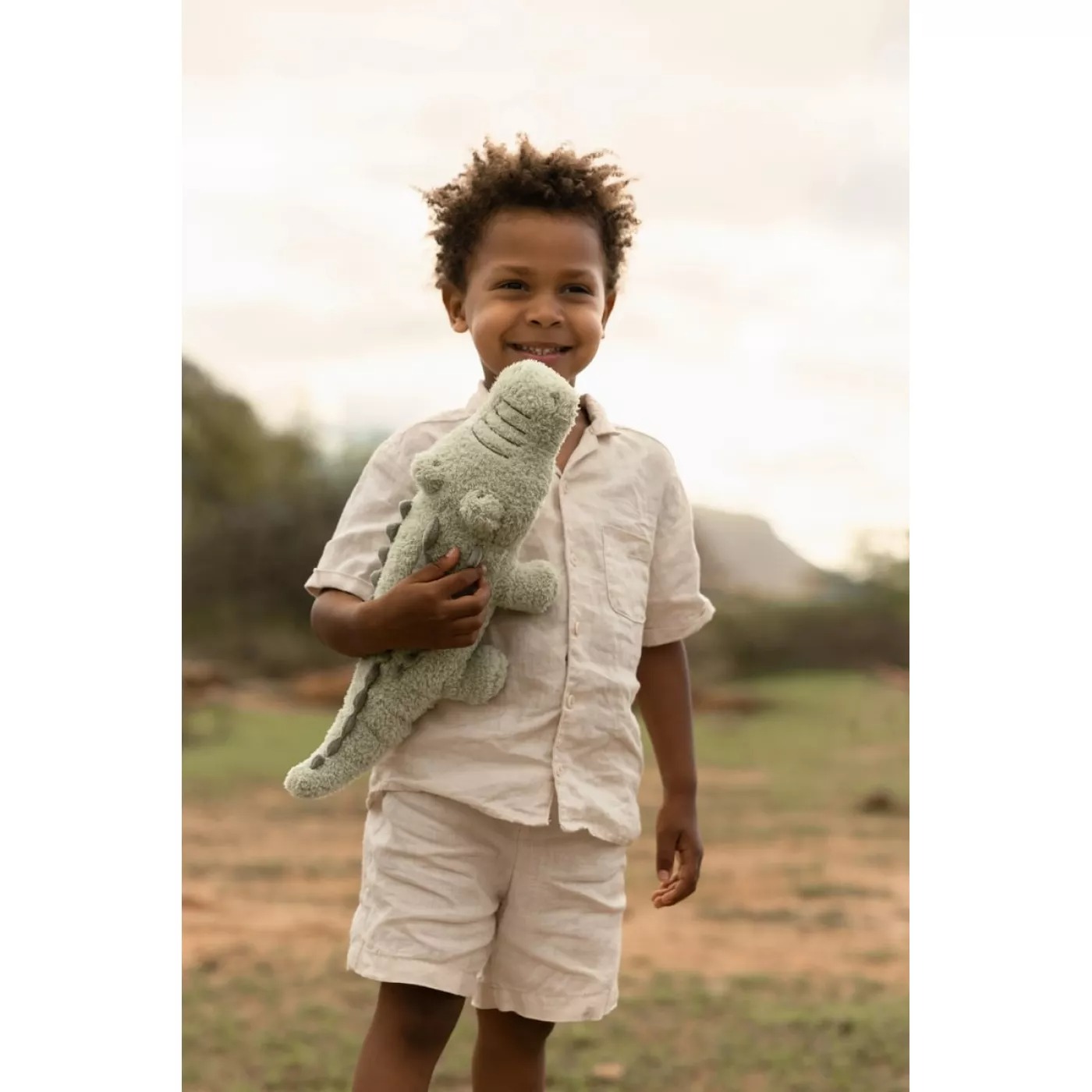 Jucarie din plus - Crocodil - Safari Friends - Little Dutch 4