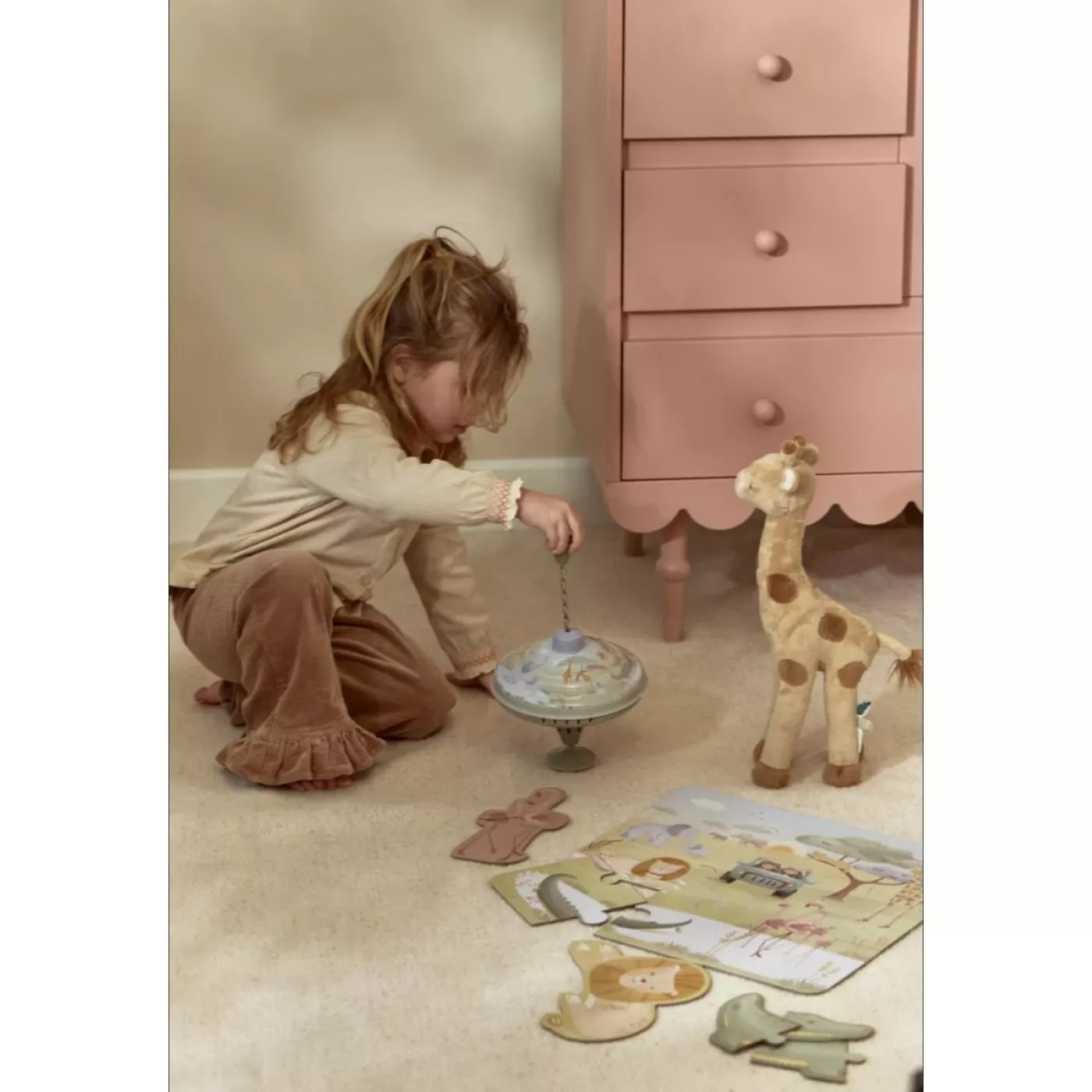 Jucarie din plus - Girafa - Safari Friends - Little Dutch 7