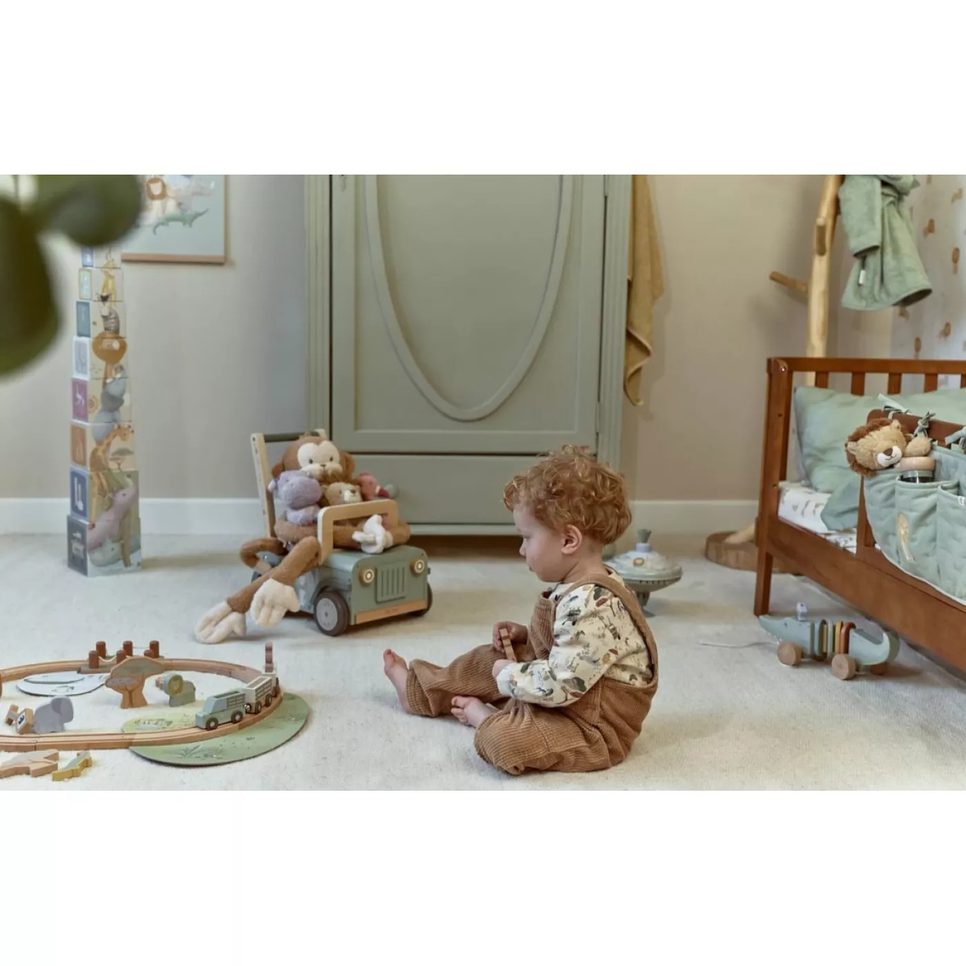 Xilofon din lemn FSC - Grocodil - Safari Friends - Little Dutch 5