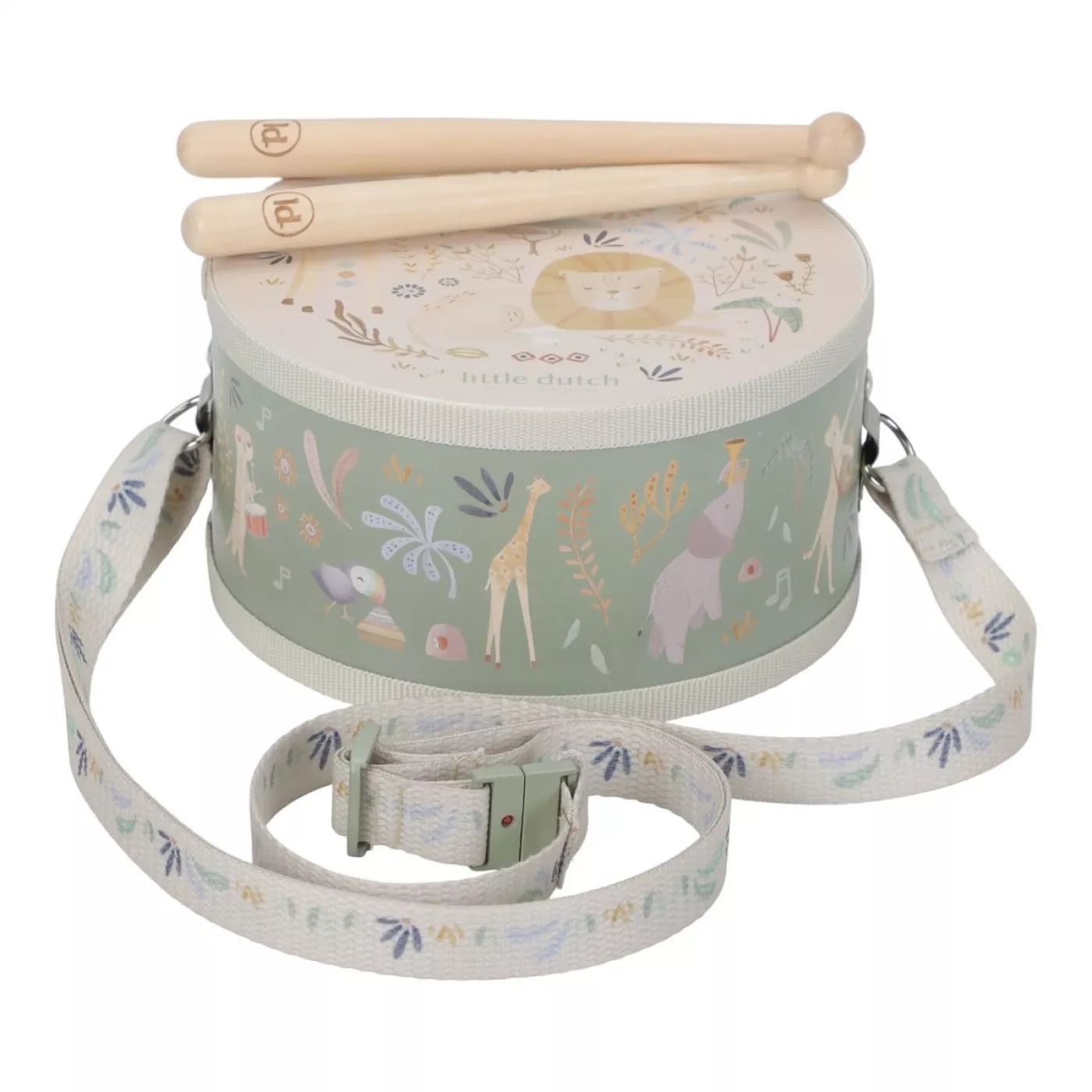 Toba instrument muzical - Green - Safari Friends - Little Dutch