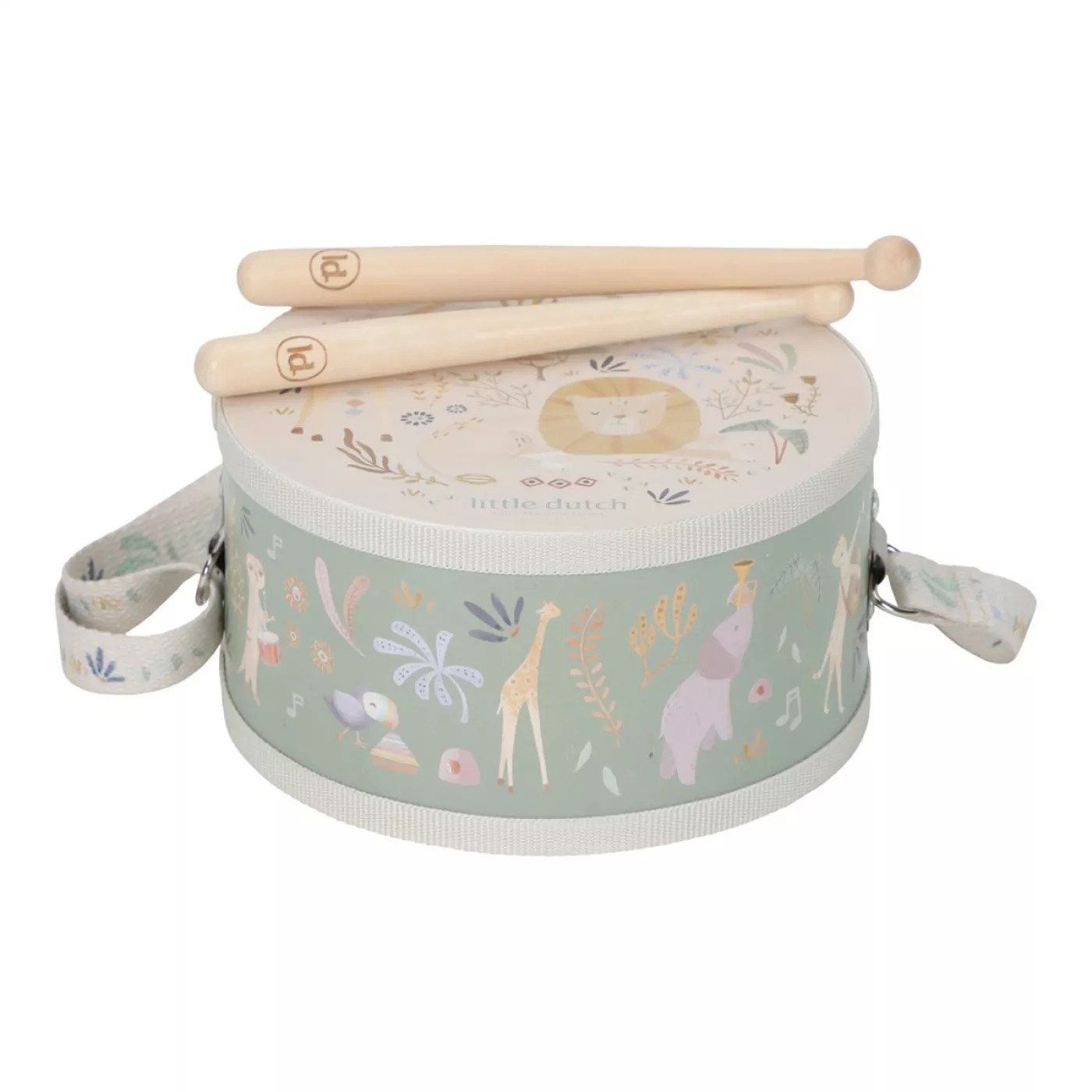 Toba instrument muzical - Green - Safari Friends - Little Dutch 2