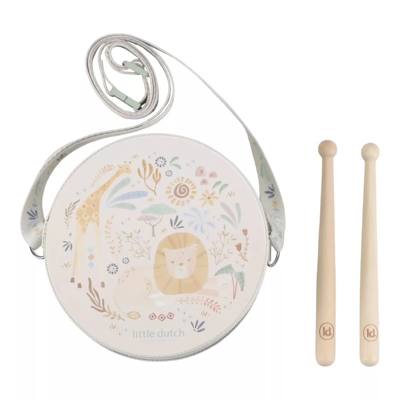 Toba instrument muzical - Green - Safari Friends - Little Dutch 4