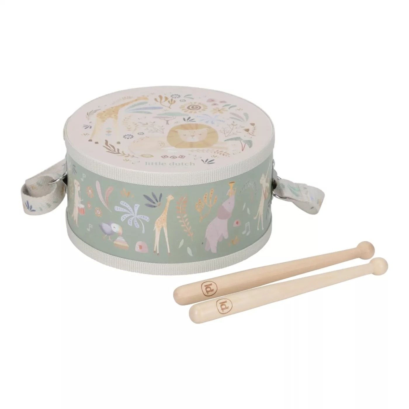 Toba instrument muzical - Green - Safari Friends - Little Dutch 5