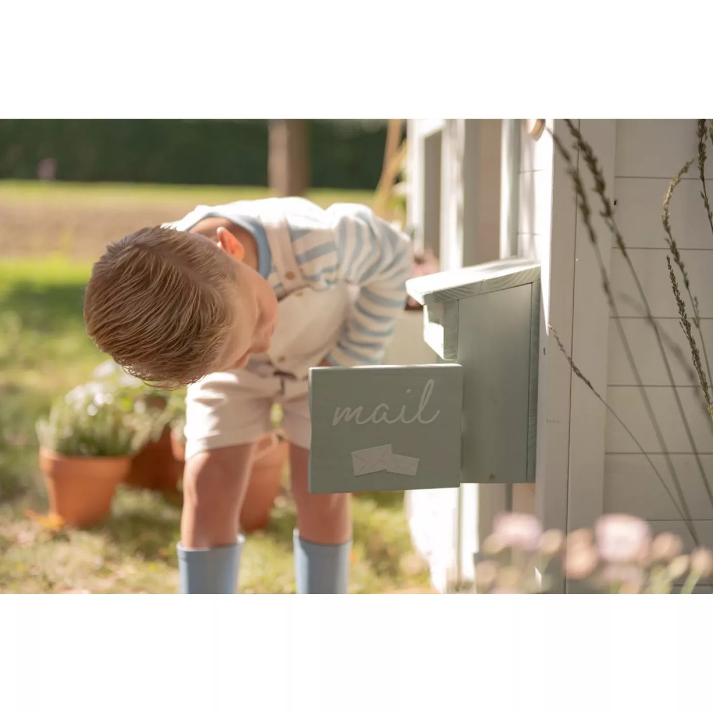 Casuta din lemn de exterior pentru jocul de rol - Little Dutch 6