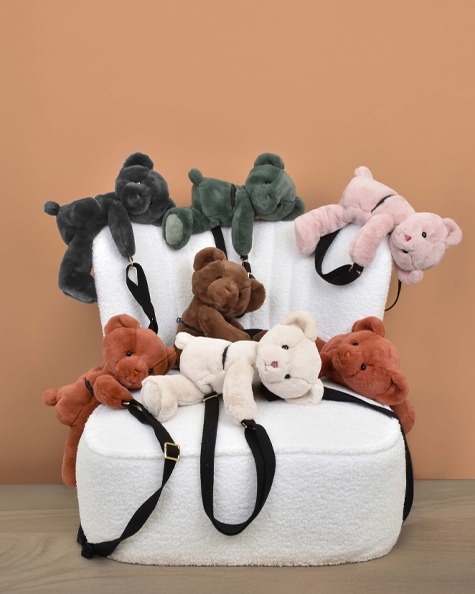 Плюшевая сумка Медвежонок Ivory DouDou 4