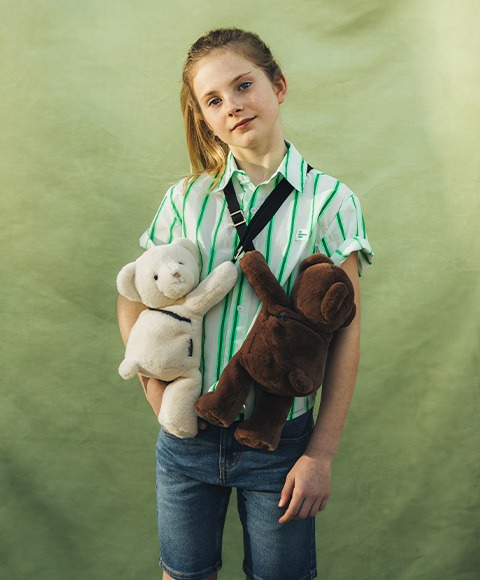 Плюшевая сумка Медвежонок Ivory DouDou 5
