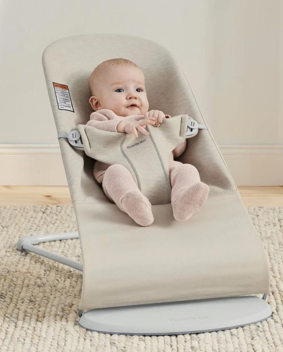BabyBjorn Balansoar Bliss 3D jersey, light beige 5