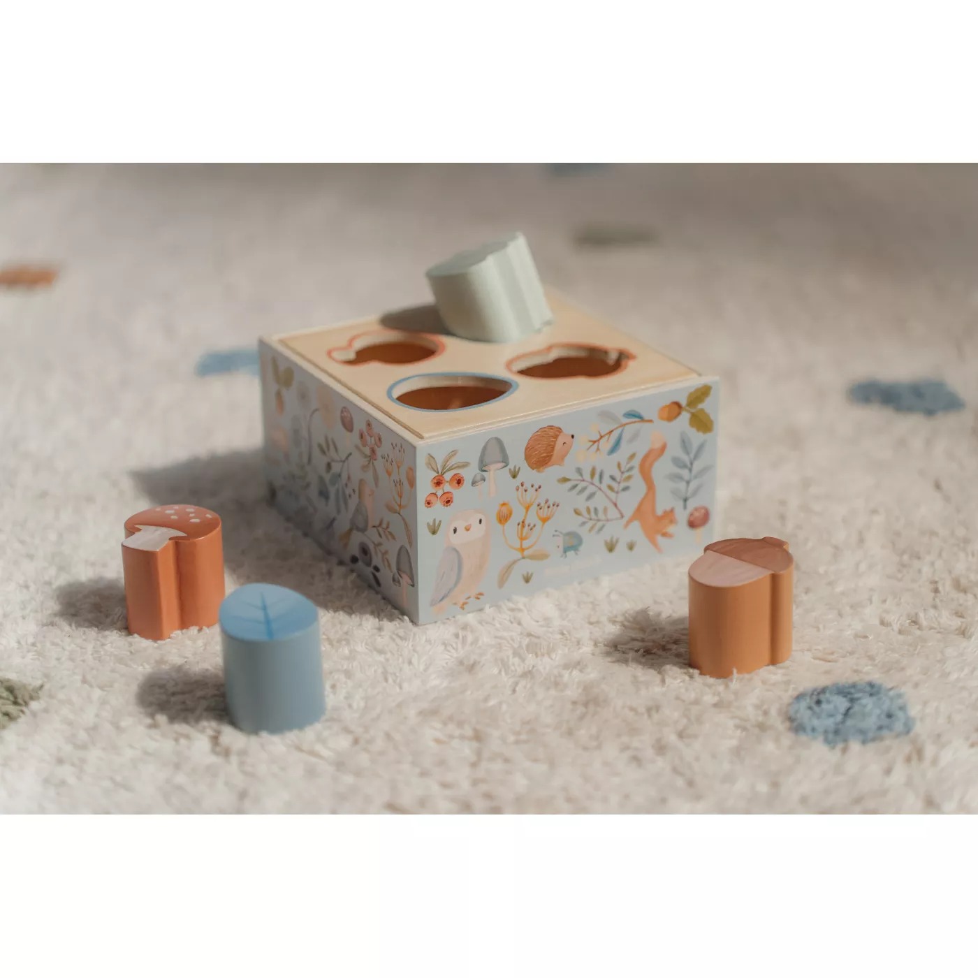 Jucarie din lemn FSC sortator forme - Little Farm - Little Dutch 3
