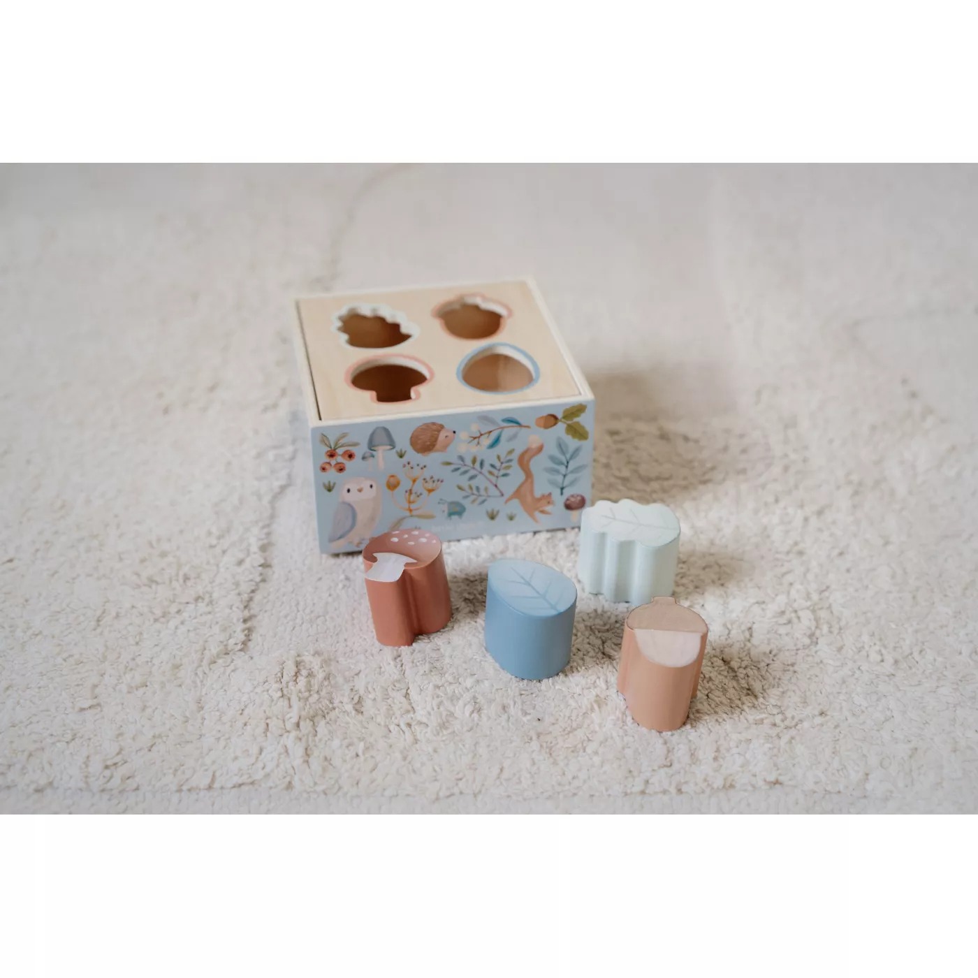 Jucarie din lemn FSC sortator forme - Little Farm - Little Dutch 4