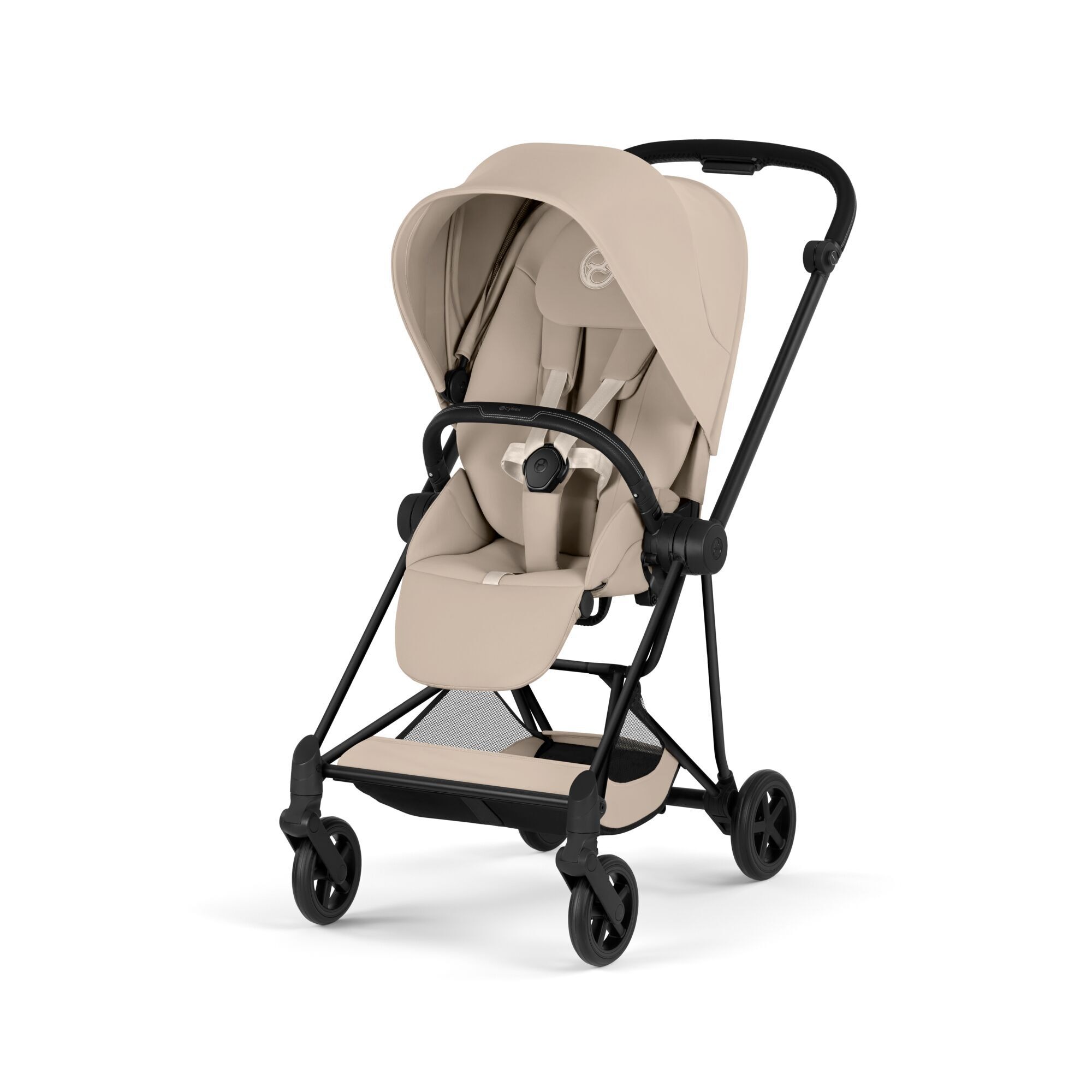 Carucior Cybex Mios 2 in 1 editia Platinum 2026 Cozy Beige cadru Matt Black 2