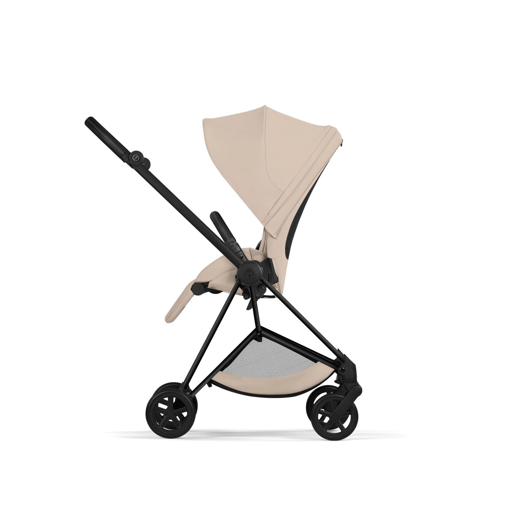 Carucior Cybex Mios 2 in 1 editia Platinum 2026 Cozy Beige cadru Matt Black 6