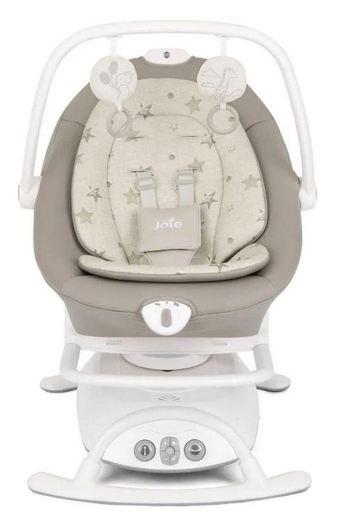 Leagan si balansoar rotativ 2 in 1 Joie Sansa Cosmo Tan
