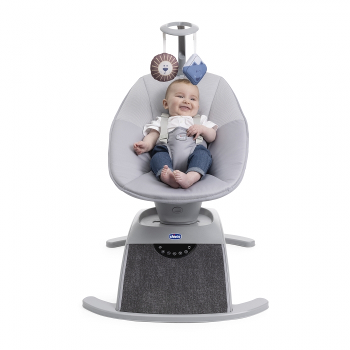 Chicco Balansoar electronic muzical Comfy Wave,Silverspring, 0luni+
