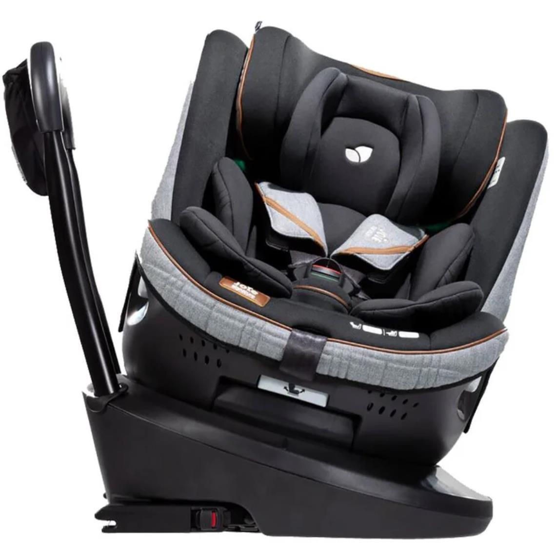 Scaun auto rotativ i-Size Joie i-Spin Grow 360 Signature Carbon, nastere-125 cm
