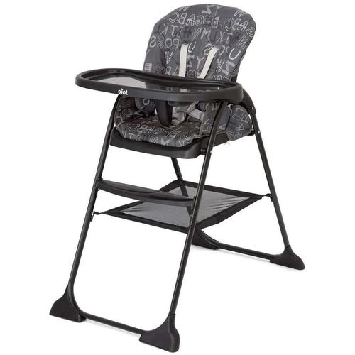 Scaun de masa Joie Mimzy Snacker ABC Charcoal