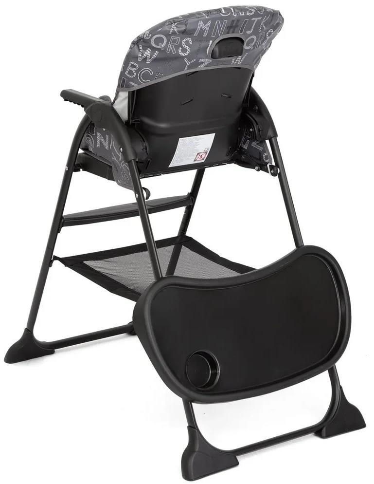 Scaun de masa Joie Mimzy Snacker ABC Charcoal