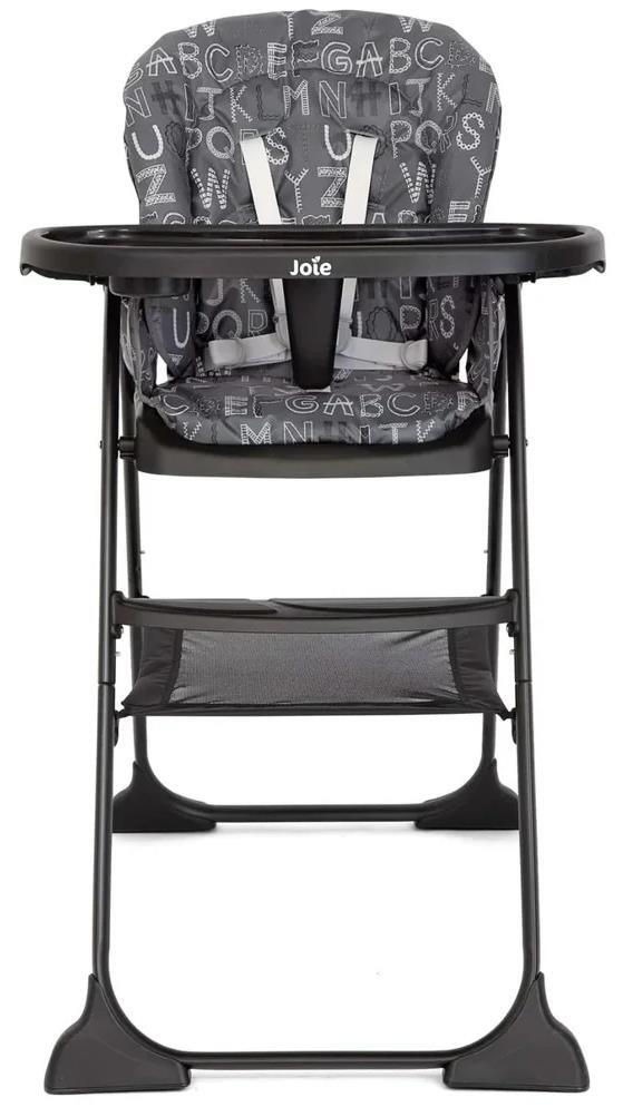 Scaun de masa Joie Mimzy Snacker ABC Charcoal