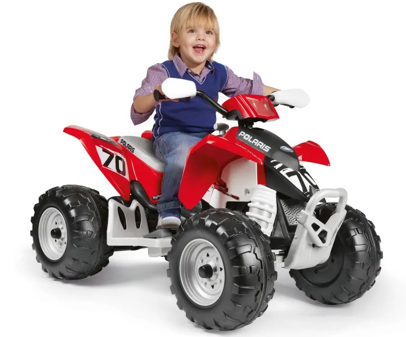 Детский квадроцикл на аккумуляторе Peg Perego Polaris OUTLAW 330 W 12