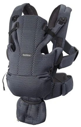 Marsupiu anatomic BabyBjorn Move Anthracite, 3D Mesh