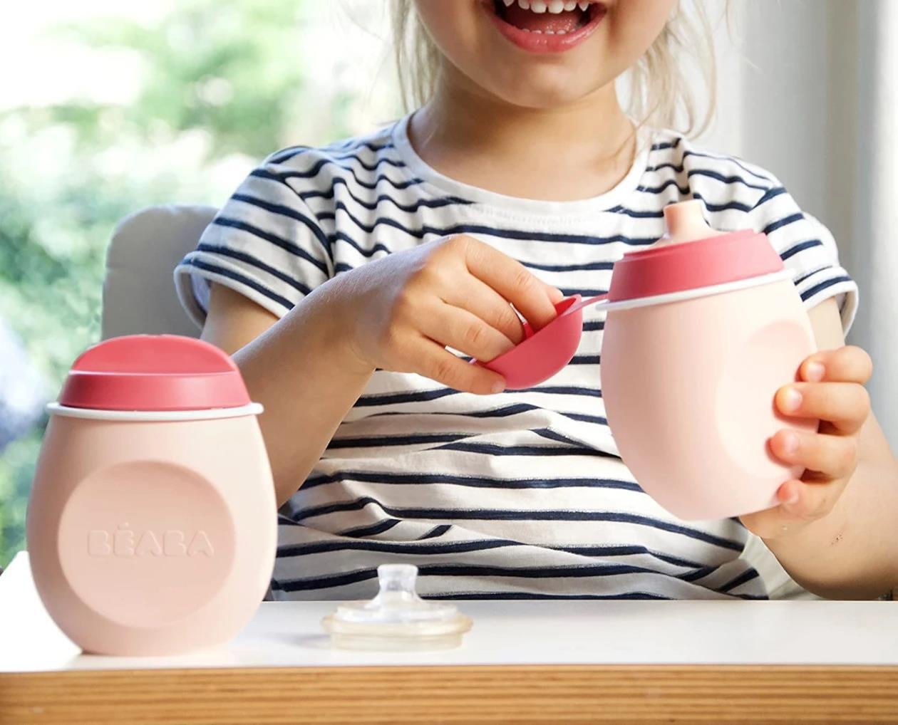 Beaba Recipient silicon Squeez, Roz B912622