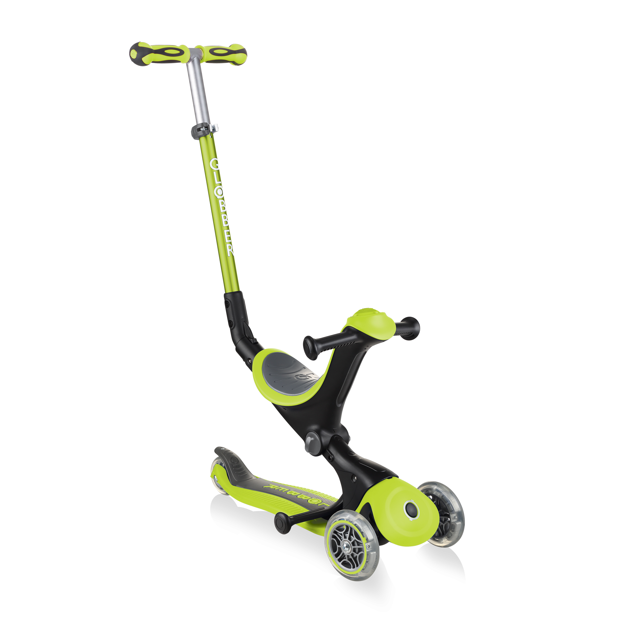 Globber Trotineta Go Up Deluxe, 15 luni -9 ani+, Lime Green