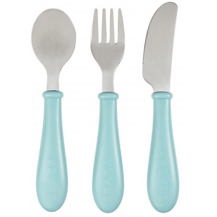 Beaba Set 3 tacamuri Inox Airy Green B913461