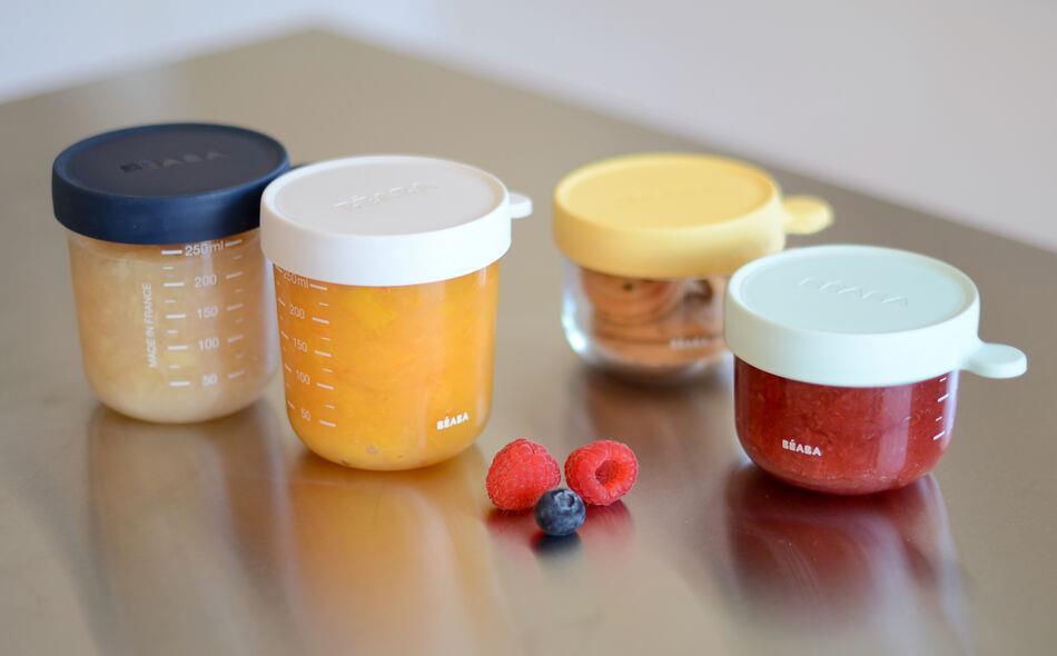 Beaba Recipient ermetic sticla 250ml albastru B912652