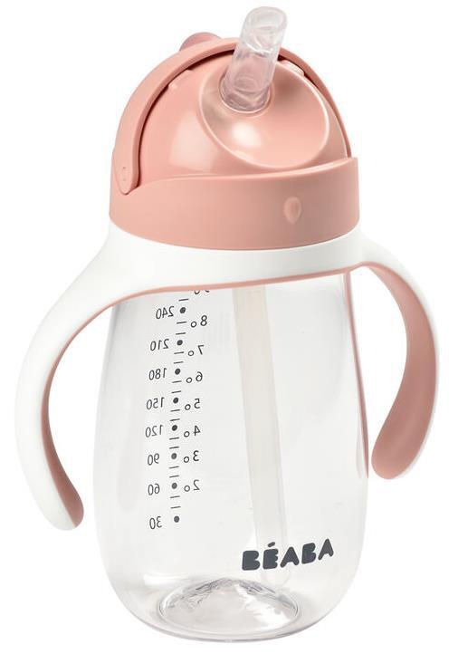 Beaba Cana cu pai 300ml Roz B913480