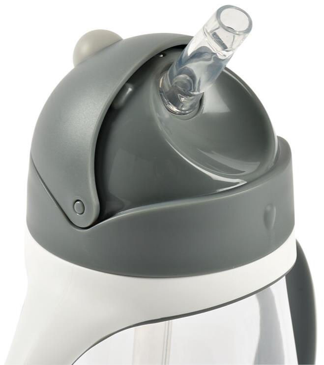 Beaba Cana cu pai din tritan 300ml Mineral Grey B913534
