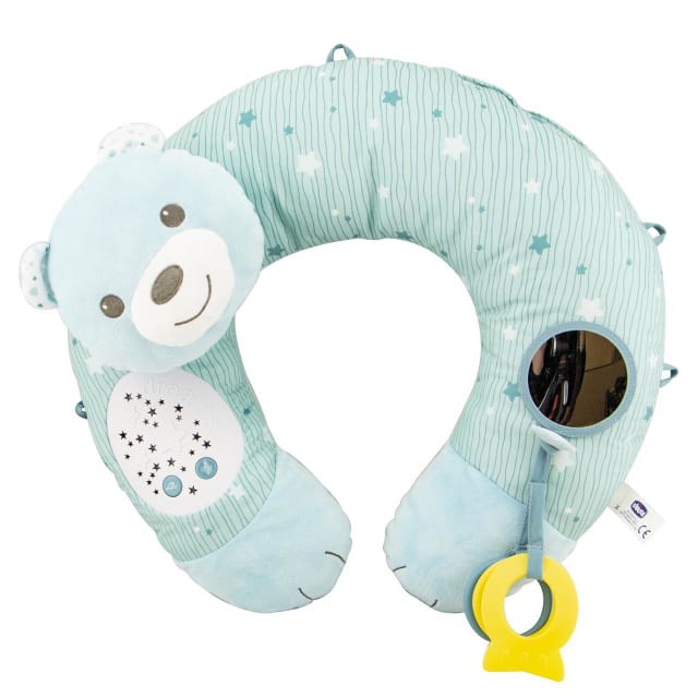 Jucarie Chicco centru de activitate 3 in 1, Primul meu cuibusor, albastru, 0 luni+ 98292