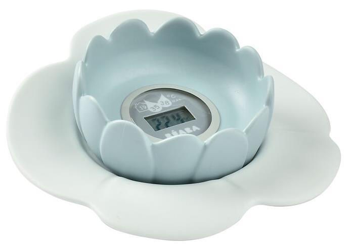 Beaba Termometru digital de camera si baie Lotus Green Blue B920376