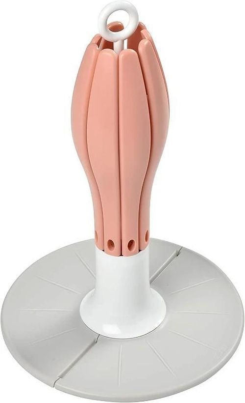 Beaba Uscator pliabil de biberoane sub forma de floare Pink, B911652