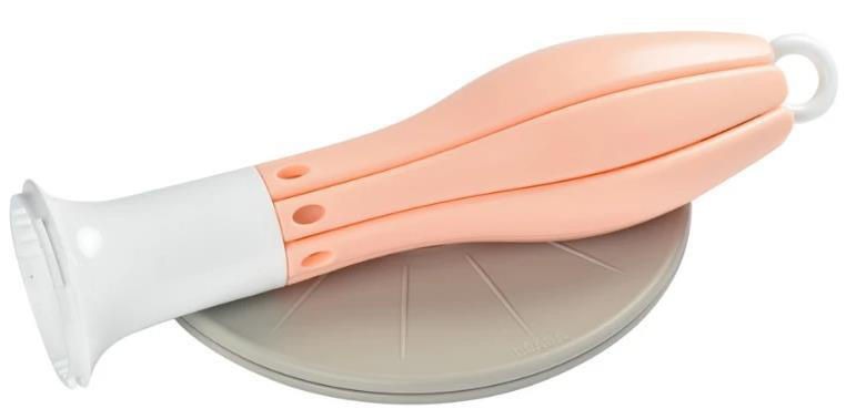 Beaba Uscator pliabil de biberoane sub forma de floare Pink, B911652