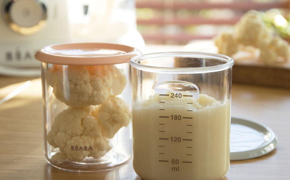 Beaba Набор из 2 герметичных контейнеров из тритана 240 мл Nude B912715