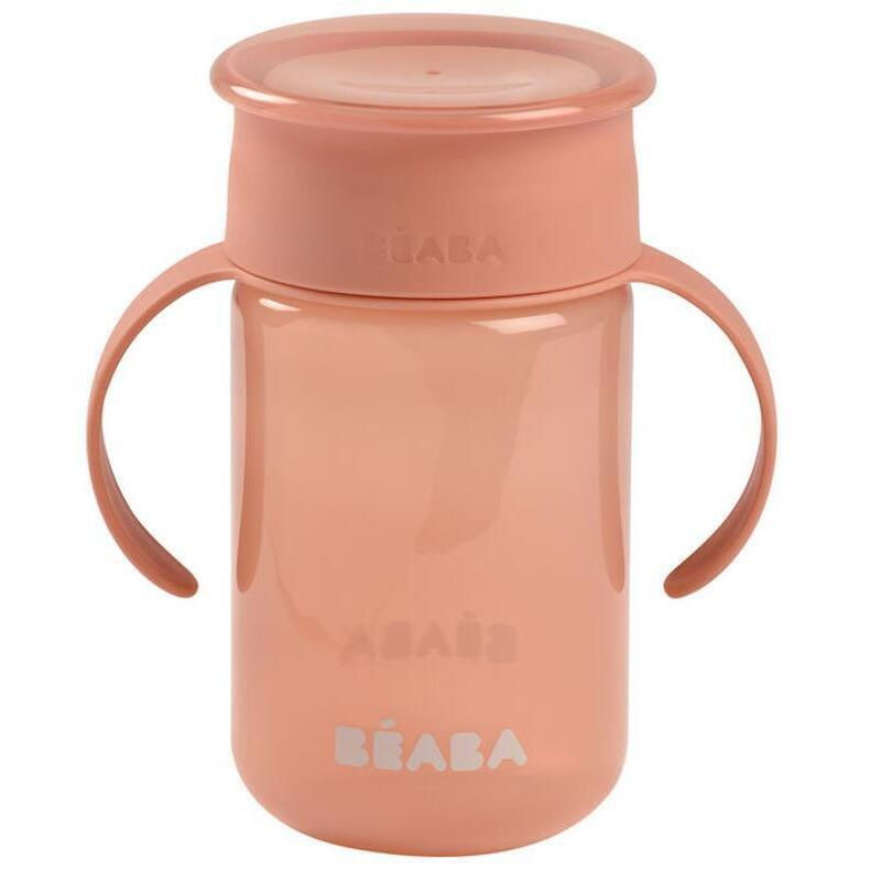Beaba Кружка для обучения 340 мл розовая B913571