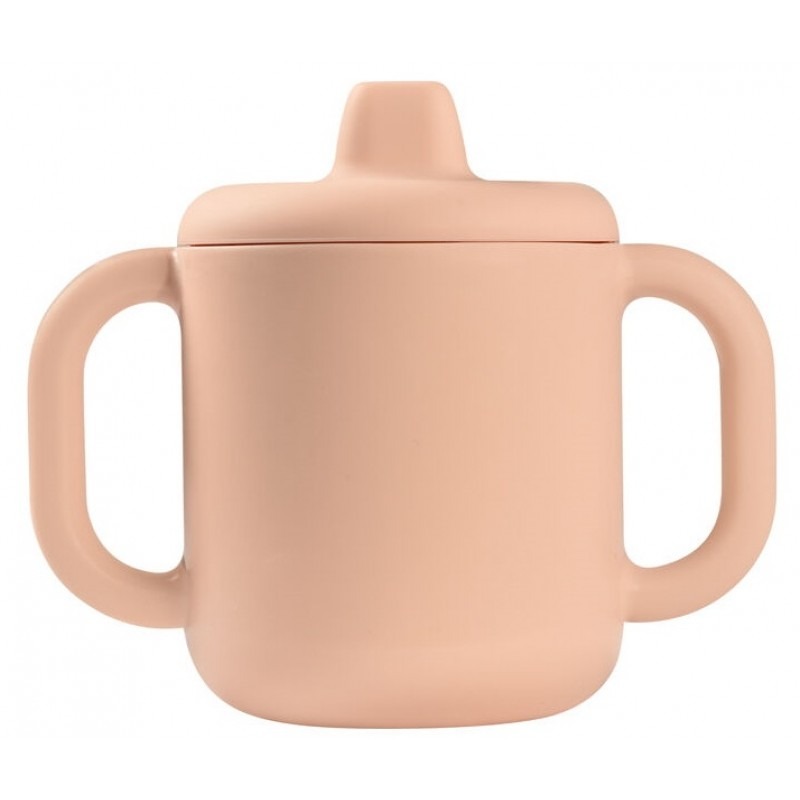 Beaba Обучающая кружка из силикона Pink B913525