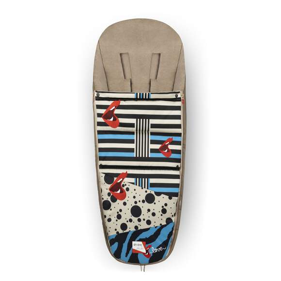 Cybex Priam Husa pentru picioare FE KK One Love Multicolor