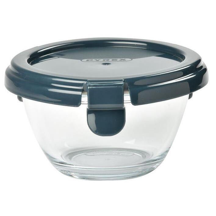 Beaba Recipient ermetic sticla pyrelex 200ml Dark Blue B780500