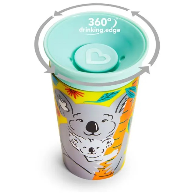 Munchkin 1pk 9oz Miracle Wildlove Sippy Cup-Koala