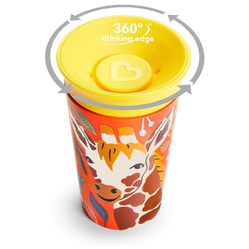 Munchkin 1pk 9oz Miracle Wildlove Sippy Cup-Giraffe