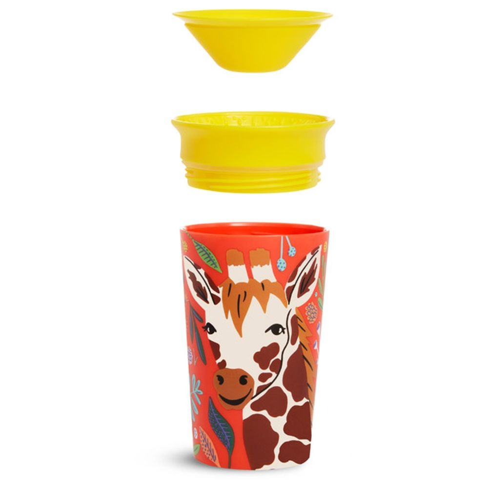 Munchkin 1pk 9oz Miracle Wildlove Sippy Cup-Giraffe