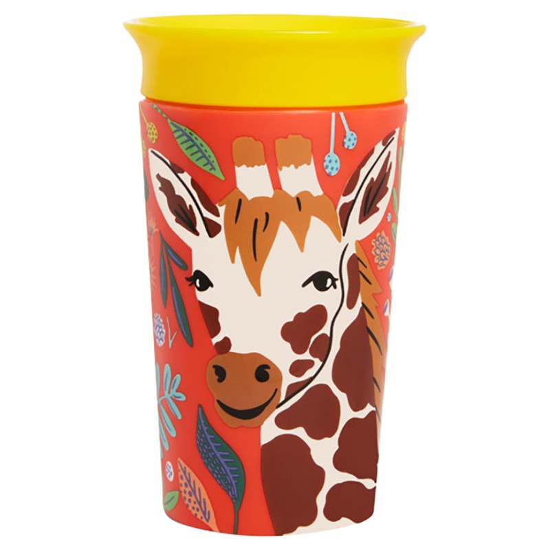 Munchkin 1pk 9oz Miracle Wildlove Sippy Cup-Giraffe