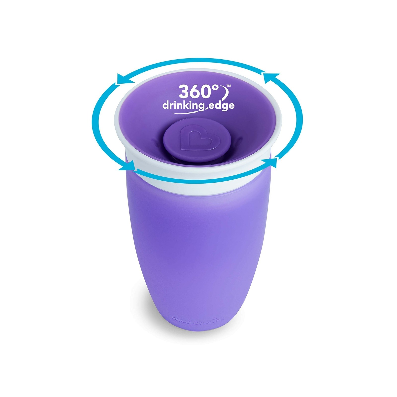 Переходная кружка Munchkin Gentle 300 мл, 9+ мес. Blue