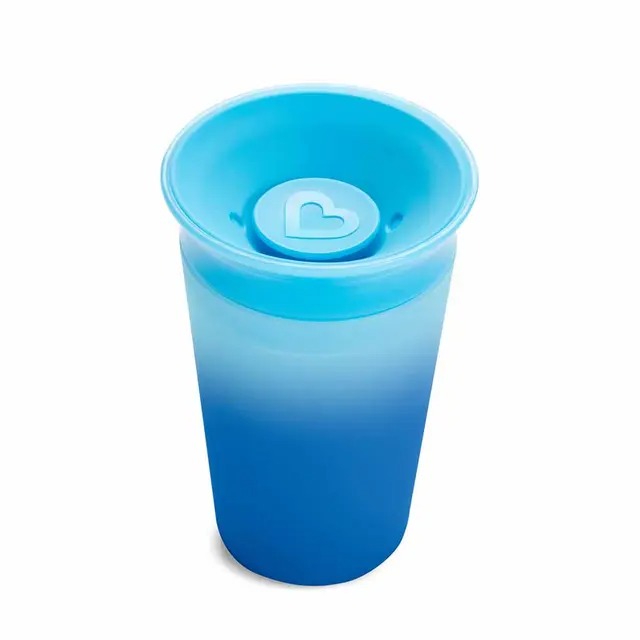 Munchkin 1pk 9oz MRCL Colour Changing Cup-Blue