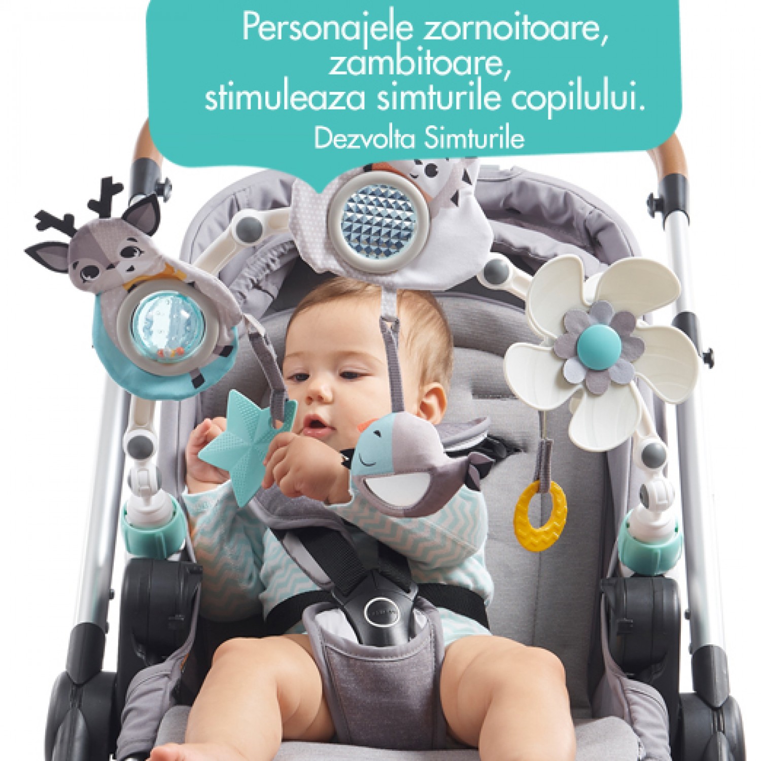 Arcada vesela Povesti Magice Alb si negru, TINY LOVE