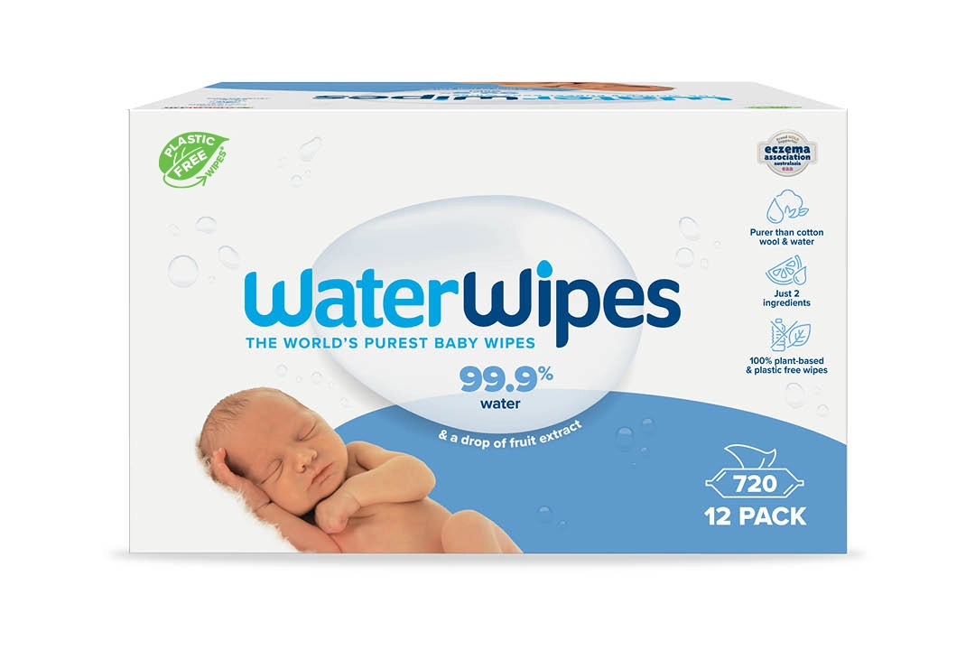 Servetele umede Water Wipes, 12 pach*60 buc, 720 buc