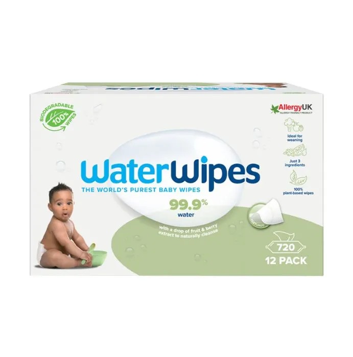 Servetele umede Water Wipes, Soapberry 12*60 buc cutie