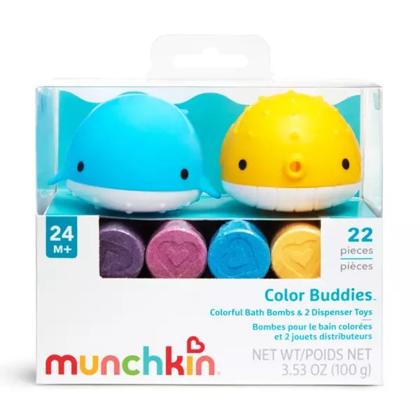 Jucarii de baie Colour Buddies, Munchkin, Ferma Munchkin