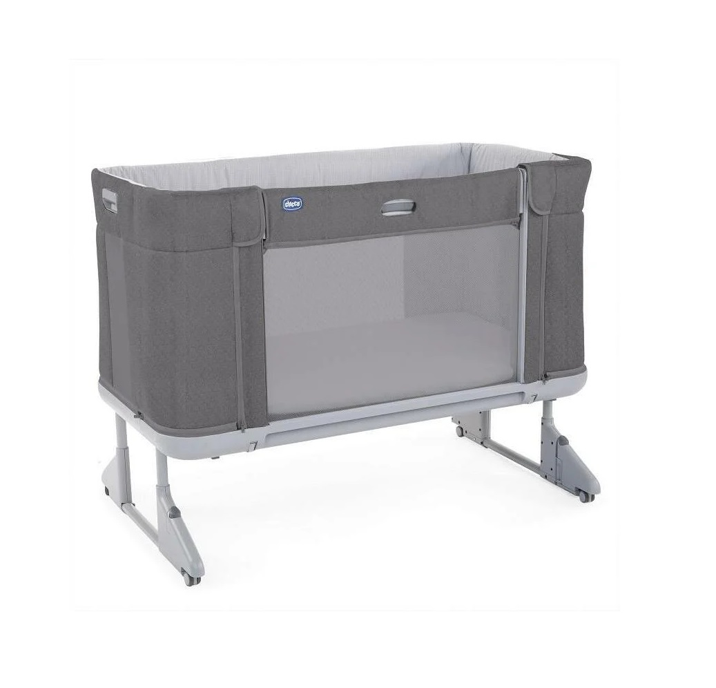 Chicco Patut atasabil Next 2 Me Forever, 3 in 1, Moongrey, 0luni+